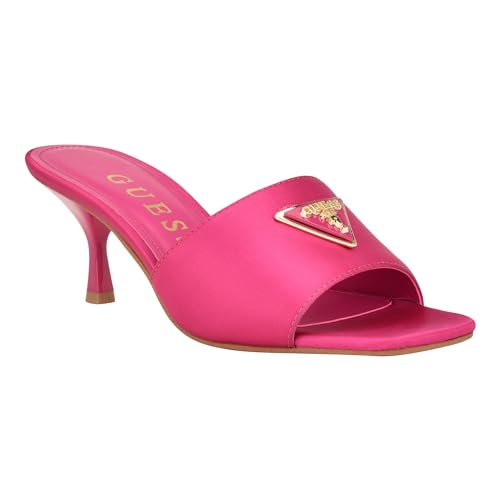 GUESS Women's Lusine2 Heeled Sandal, Fuschia 660, 6