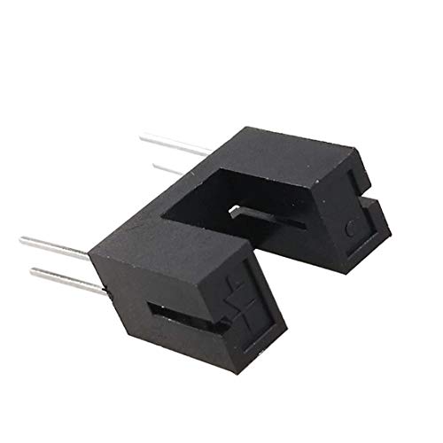 Hailege 20pcs ITR9608 ITR9608F ITR-9608 DIP-4 Opto Photo Interrupter Optischer Sensor Optischer Schalter Optischer Unterbrecher Photoelektrischer Sensor DIP4