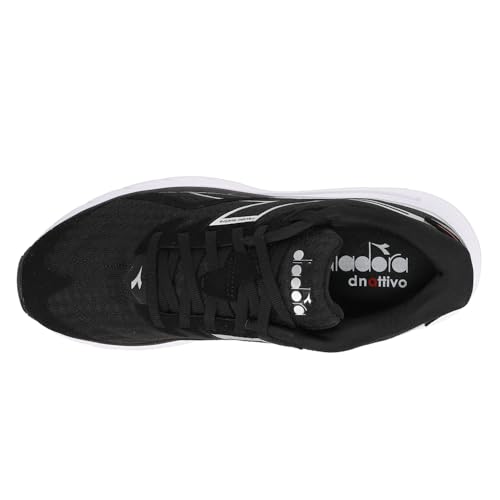 Diadora Women's Equipe Nucleo - Black/Silver/White4