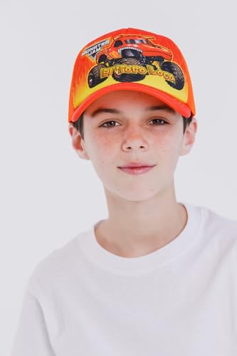 Monster Jam Mesh Adjustable Snapback Baseball Cap One Size Grave Digger El Toro Loco Megalodon