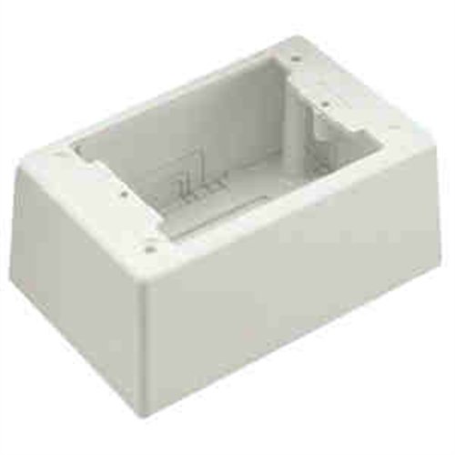 Graybar Panduit Jbp1Diw 1-Gang Deep Outlet Box, Off White #TOP13