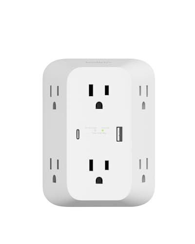 Belkin 6-Outlet Surge Protector Power Strip...