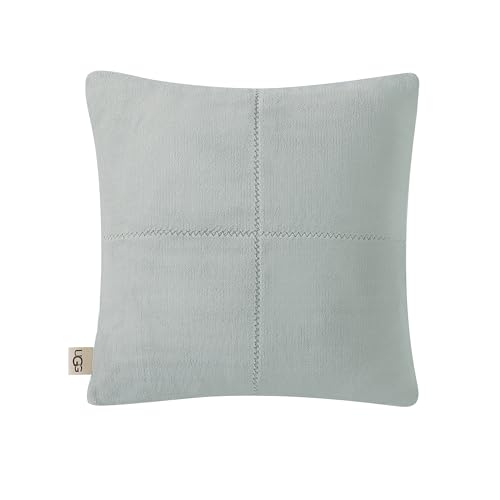 Image of UGG Remina Twin Comforter Set 4 Piece Bed in a Bag with Throw Blanket, Decorative Pillow, Sham, and Reversible Comforter Hypoallergenic Washable Dorm Bedding, Twin XL, Blue-Green Clear Creek