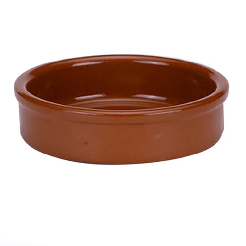 RAIMUNDO SANCHEZ CAZUELA Redonda 14CM Barro.R S/Asas, Loza, Único, Estándar