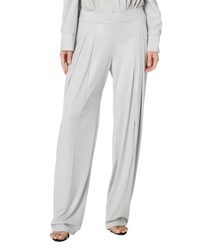 Norma Kamali Women's Low Rise Pleated Trouser