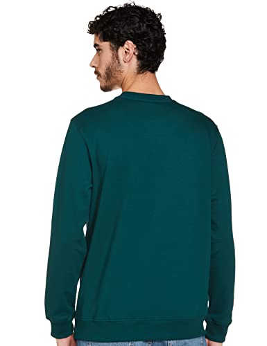 Image of Amazon Brand - Symbol Men Cotton Rich Light Weight Crew Neck Sweatshirt (Regular Fit)