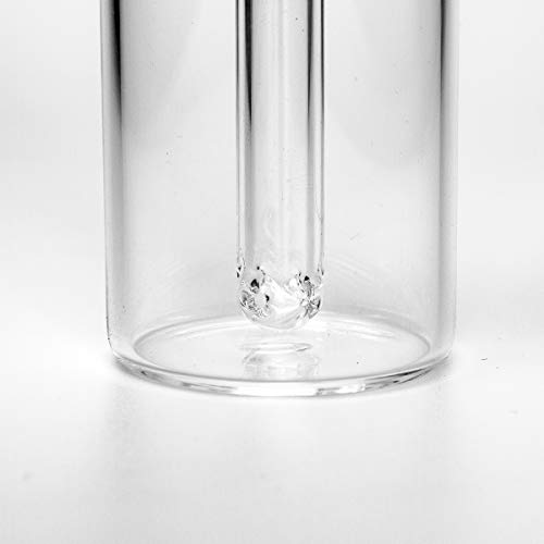 PINGZHI 12CM Silent Glass Bong Pipe Glaspfeife Crackpfeife ölpfeife Dab Rig Glass Pipe Oil Burner Dab Bong Oil Bong Bong… – Bild 4