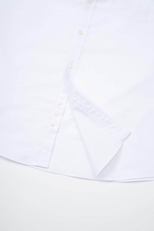 Big and Tall Oxford Dress Shirt for Men Button Down Shirts Long Sleeve Casual Shirt from XXL(T) to 6XL(T) - Image 5