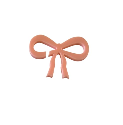 20pcs Drink Tag Bow,Baby Pink Acrylic Drink Marker Coctail Tag,Champagne Charms,Acrylic Bows,Party Drink Tag, Bridal Shower Favors