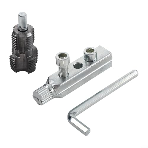 Hochleistungs-Doppelkopf-Rohreinfädler und -abzieher für Sanitärbedarf (1)