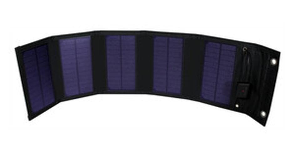 Panneau solaire pliable 15W : chargeur monocristallin portable pour randonnée et camping
