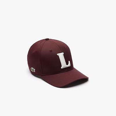Lacoste Unisex-Adult 3D Embroidered Cotton Twill Baseball Cap