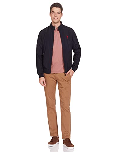 Image of U.S. POLO ASSN. Men's Polyester Standard Length Regular Jacket