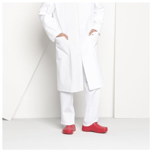 Image of Birkenstock Unisex Clogs Super-Birki - Red - Woman 7-7.5 / Men 6