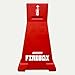 MAGNUM Firebox, Portable Fire Extinguisher Stand, OSHA Compliant, Emergency Fire Extinguisher Safety Station Stand for Construction Jobsites, Easy to Assemble and Disassemble, Holds up to 30 Lbs