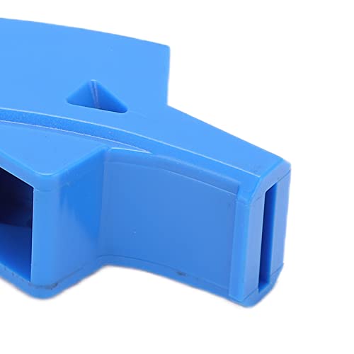 Silbato portátil azul para árbitros y supervivencia miniatura 6