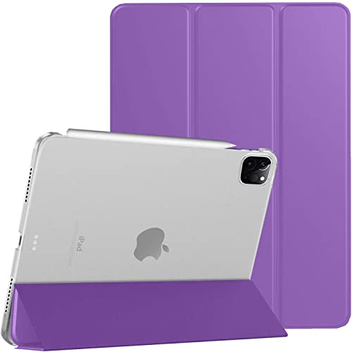 Image of DuraSafe iPad Pro 12.9 inch 4th Gen 2020 Cover A2229 MY2H2HN /A MY2J2HN /A A2069 MXAT2HN /A MXAV2HN /A MXAU2HN /A MXAW2HN /A A2233 MY3K2HN /A MY3J2HN /A MXFY2HN /A MXG12HN /A MXFX2HN /A MXG02HN /A - Purple
