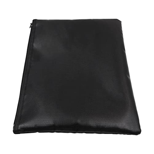 Tiardey Fireproof Document Box Waterproof Document Holder 34x24.5cm Fireproof Safe Storage Pouch with Zipper for A4 Size Document Holder File Cash Tablet Passport and Valuables - Image 3