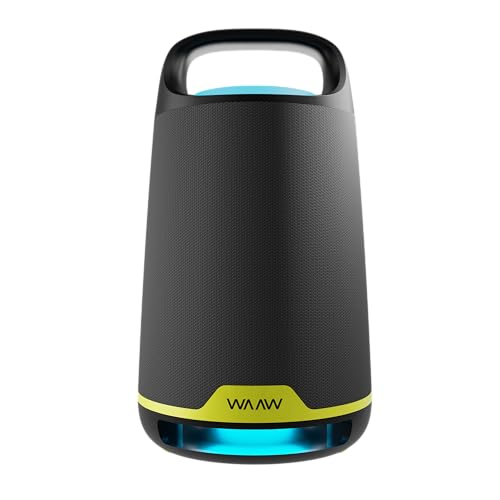Melhores Caixas de Som WAAW By Alok em 2025 3 WAAW by ALOK Caixa de Som BOOM 200 Bluetooth, com 3 Alto-Falantes, Até 12h de...