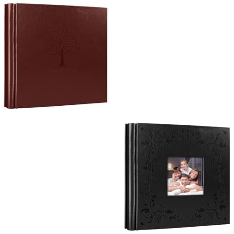 Posater Photo Album 4x6 600 Pockets (Brown) & Posater Photo Album 4x6 600 Pockets(Black) Cover