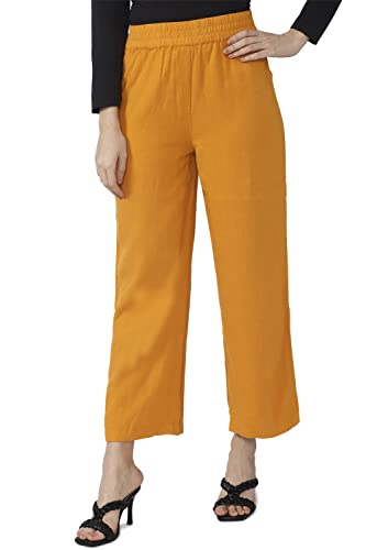 Image of Van Heusen Women High Rise Regular Fit Casual Pants