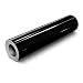 VViViD Black Gloss DECO65 Permanent Adhesive Craft Vinyl for Cricut, Silhouette & Cameo (11.8" x 7ft Roll)