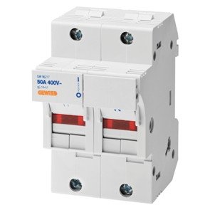 Sectionneur porte-fusible Gewiss am-pfs 1P+N 690V 20A pour coupure sécurisée
