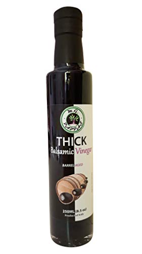 M.G. PAPPAS Thick Balsamic Vinegar of Modena Traditional Style Barrel Aged Sweet Gourmet