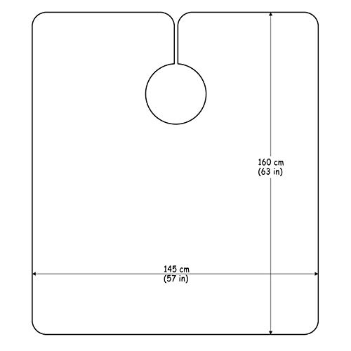 Stripes Hairdressing Cape