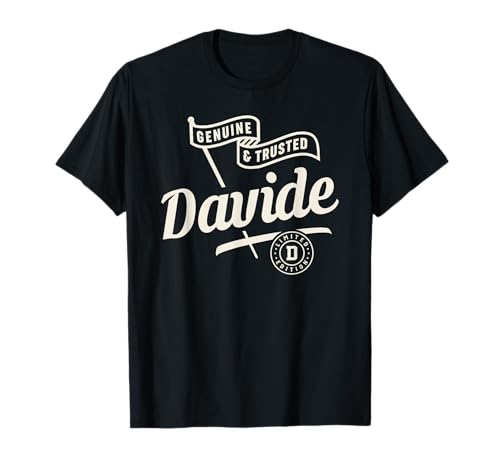 Davide Nom personnalisé - Davide T-Shirt