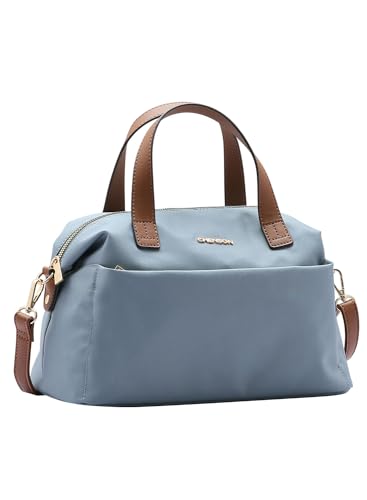 Chenson, Bolsa Feminina Chenson Microfibra Mão Tiracolo Original Cor:Cinza