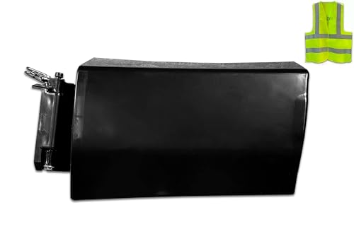 KOZAK Compatible with Volvo VNL 2018+ Semi Trucks Fuel Tank Cover - DEF Chassis Cover 84733671 with DEF Door Hinge 84733141 Set, Driver Left Side, Includes Reflective Vest and Keychain