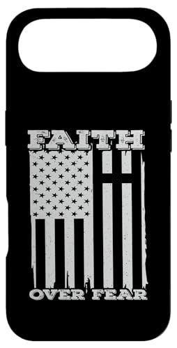 Faith Over Fear �A�����J���� �C�G�X�E�L���X�g �n�b�s�[�C�[�X�^�[ �X�}�z�P�[�X iPhone Air �p