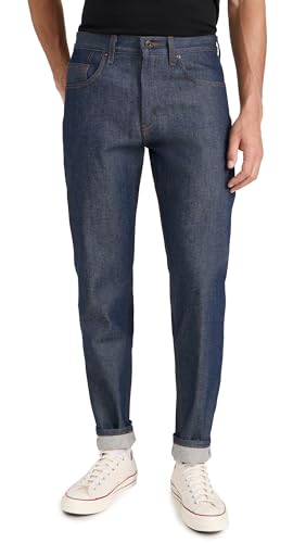 Naked & Famous Denim Men's Easy Guy Natural Indigo Selvedge Jeans