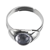 Mipcase Bague Humeur Créative Et Délicate Accessoire Pour Femme Avec Indicateur De Temp...