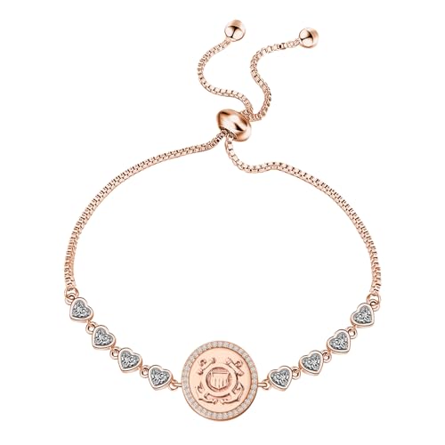 LQRI Coast Guard Bracelet Gift Military Jewelry Deployment Gift Guard Team