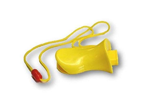 6 Count Novelty Toy Duck Whistle on Lanyard With Safety Breakaway