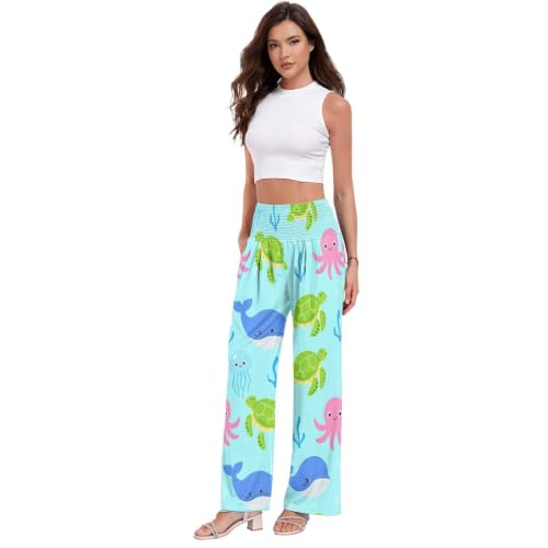 Pantalon de yoga femme FRODOTGV Forestland anti-transpiration motif animaux