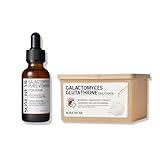 SOME BY MI Galactomyces Pure Vitamin C Glow Serum + Glutathione Daily Mask - 1.01 Oz+6.76Oz - Brightening Korean Serum and Daily Sheet Mask - Skin Texture and Elasticity Care - Korean Skin Care