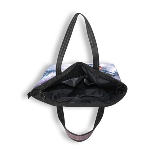 Image of Women Turtle Tote Bag Polyester Handbag Zippered Tote Bag Turtle Tote Purses,Summer Beach Tote Bag