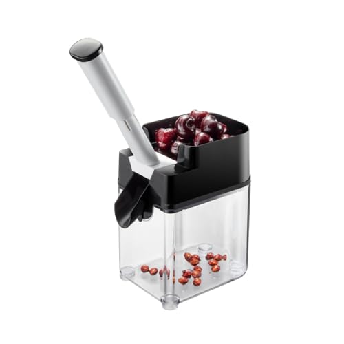 GEFU CORER Kirschentkerner | Seitlicher Auswurf & Auffangbehälter | Für...
