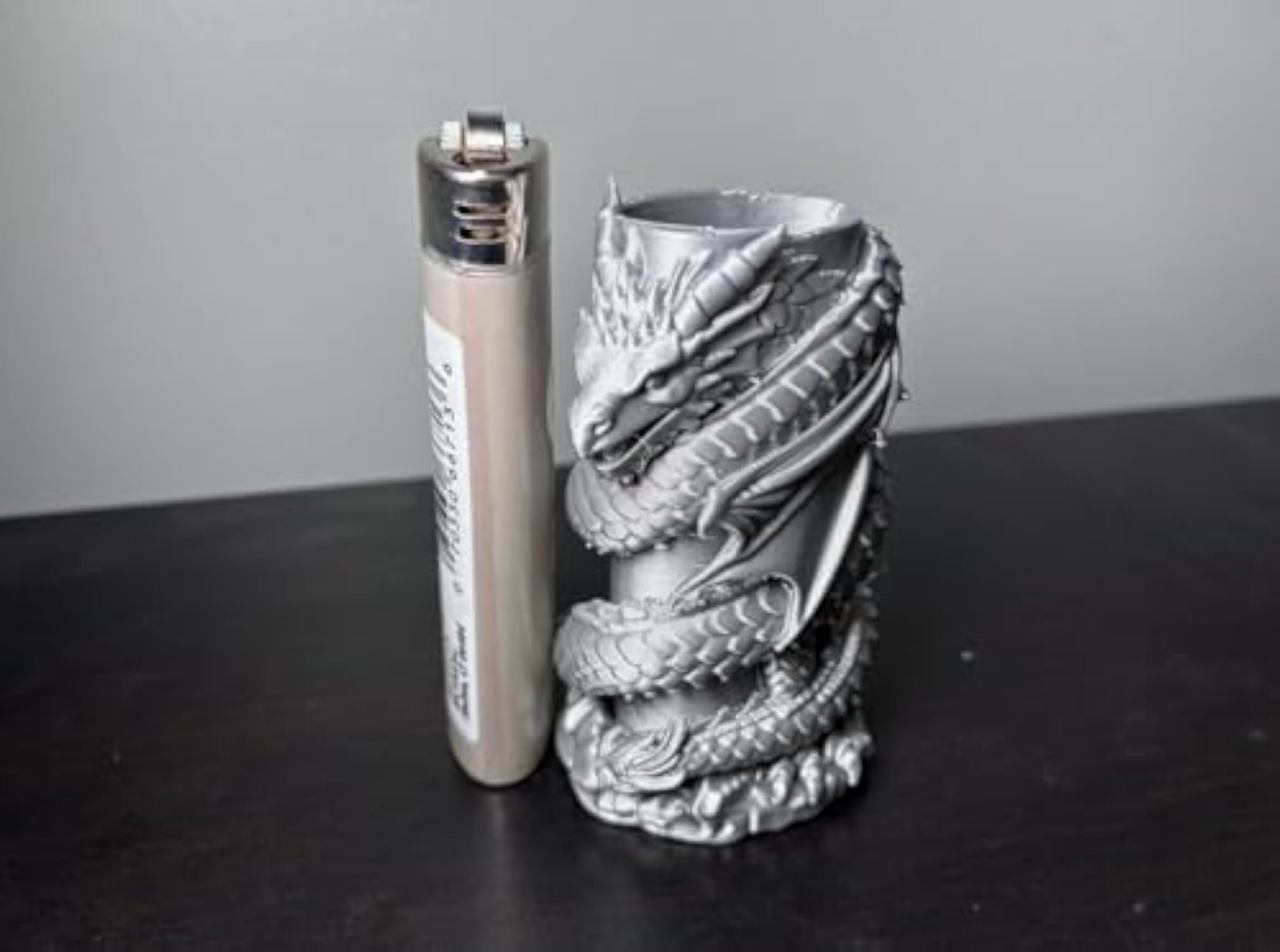 Premium Dragon Fantasy Themed Sleeve for BIC Lighters