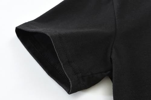 Girls St Patricks Day T-Shirts Lucky Clover Crop Tops Short Sleeve Shirts Kids Shamrock Tees 5-14 Years4