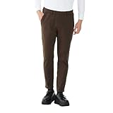 [グンゼ] ストレッチパンツ BODYWILD/ボディワイルド ダブルニット BDW191 メンズ ブラウン