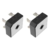 YINETTECH 2 Stück 4 Pin Bridge Gleichrichter Diode GBPC35-02 200V/35A für DC Power Module Industrial Equipment