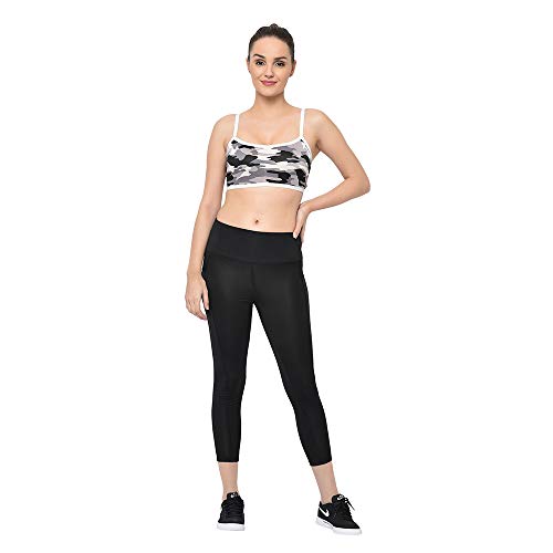 Image of Da Intimo Women's Synthetic Non-Wired Bra (DI-1256 WHITE-F20-L Camo White L)