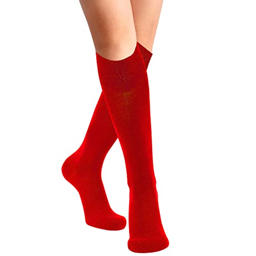 Image of FOOTPLUS Baseball Softball Socks,Unisex Over Knee High Solid Sports Rugby Summer Soccer Camps Socks