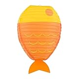 HYLQGMI Shape Paper Lantern Decorative Kids Room Decor,under The Sea Theme Party Decorations for Festival, Yellow