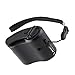 babysbreath17 USB Portable Téléphone Manivelle Chargeur d'urgence MP4 Téléphone Portable Manuel extérieur Alimentation Noir 56 * 46 * 31mm