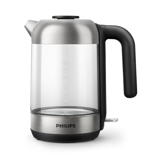 Philips Vattenkokare 1.7L med Fjädrat Lock och Ljusindikator